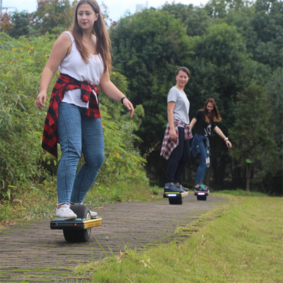 Automatic Manual Onewheel Surfboard With One Big Wheel In The Middle