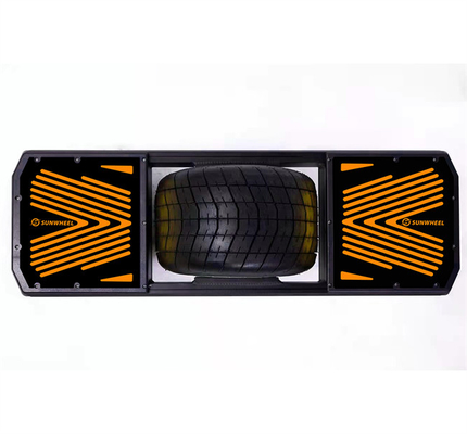 10.5Ah Off Road One Wheel Pint Skateboard  Burris Tires